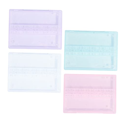 BELLIFFY 4stücke Schleifkopfhalter Material Organizer Für Maniküre-werkzeuge Praktische Lagerung Für -zubehör Sicherer Für Schleifenköpfe Geeignet Für Professionellen Und Privaten von BELLIFFY
