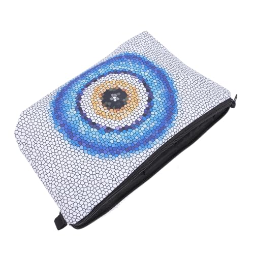 BELLIFFY Evil Eye Kosmetiktasche Für wasserdichte Reise-Make-up-Organizer Mit Reißverschluss Für Toilettenartikel Und Unterwegs Stilvolles Design Für von BELLIFFY