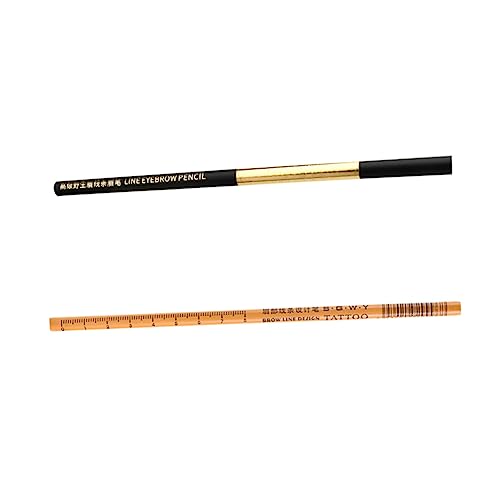 BELLIFFY 2stücke Augenbrauenstifte Wasserfest Make-up-tools Für Frauen Mädchen Natürliche Formen von BELLIFFY