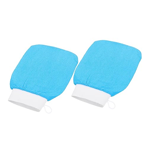 BELLIFFY Peeling-handschuhe – Dusch- Und Peeling-handschuhe Mit Peeling-handschuh Zum Entfernen Abgestorbener Haut Bade-fäustlinge Für Damen von BELLIFFY