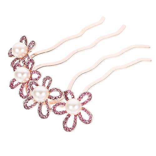 BELLIFFY Bridal Hair Comb Mit Zähnen Haarspange Mit Blumen Und Perlen Für Hochzeiten Brautschmuck Und Festliche Anlässe Dekorative Haarklammer Mit Strasssteinen BELLIFFY Bridal Hair Comb Mit Zähnen Haarspange Mit Blumen Und Perlen Für Hochzeiten Brautschmuck Und Festliche Anlässe Dekorative Haarklammer Mit Strasssteinen von BELLIFFY