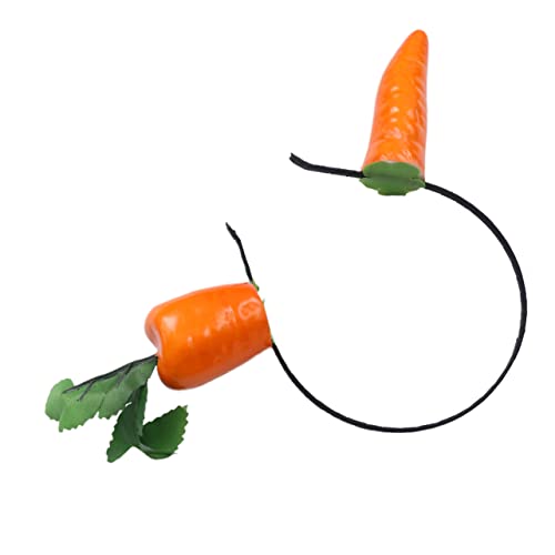 BELLIFFY Carrot Hair Hoops Für Lustiger Karotten-haarschmuck Für Partys Halloween Und Festivals Hochwertiger Kopf-accessoire von BELLIFFY
