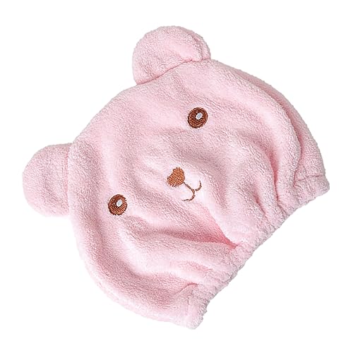 BELLIFFY Duschhaube Mit Tier-cartoon-motiv Elastisch Schnell Trocknendes Handtuch Zum Baden Für Frauen Erwachsene Und Junge Mädchen Saugt Wasser von BELLIFFY