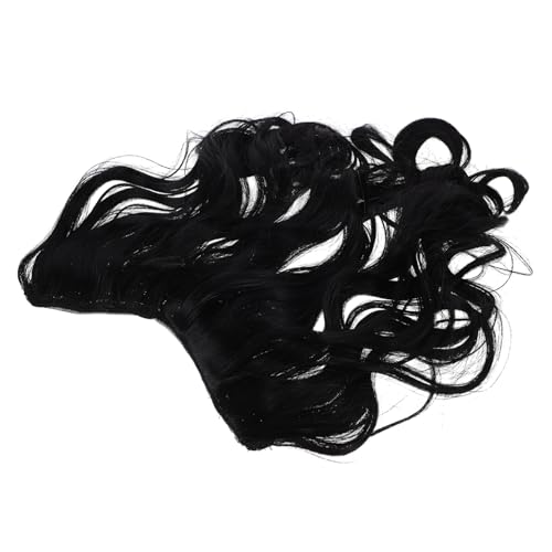 BELLIFFY Haarschmuck Für Damen Perücke Echthaar Clip Haarverlängerungen Wellig Lockig Echthaar Haarschmuck Für Frauen Natürliche 45cm Haarverdichtung Leicht Zu Befestigen Hochwertige Extensions von BELLIFFY