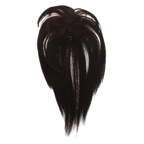 BELLIFFY Unsichtbarer Haaraufsatz Für Damen Perücke Für Dünner Werdendes Haar Clip-on-haarteil Für Mehr Volumen Natürlicher Look Synthetisches Haarteil von BELLIFFY