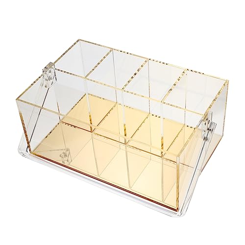 BELLIFFY Kosmetik Aufbewahrungshalter Schminkutensilien Organizer Make-up-aufbewahrungsbox Acryl Behälter Für Make-up-behälter Vanity Organizer BELLIFFY Kosmetik Aufbewahrungshalter Schminkutensilien Organizer Make-up-aufbewahrungsbox Acryl Behälter Für Make-up-behälter Vanity Organizer von BELLIFFY