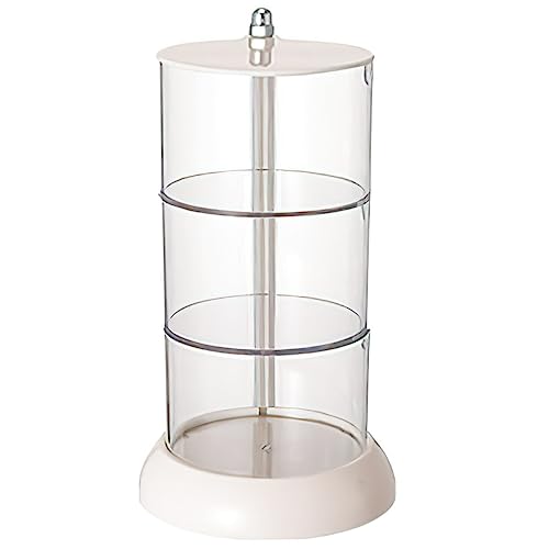 BELLIFFY Makeup Puff Organizer Rotierender Lagiger Kosmetik Puff Für Saubere Und Ordentliche Ablage Von Beauty-schwämmen Und Make-up-werkzeugen von BELLIFFY