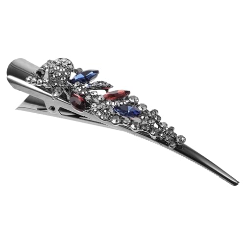 BELLIFFY Vintage Kristall-haarspange Mit Glitzer Große Metall-haarbarrette Für Damen Eleganter Haarschmuck Für Hochzeiten Geburtstagsfeiern Und Besondere Anlässe von BELLIFFY