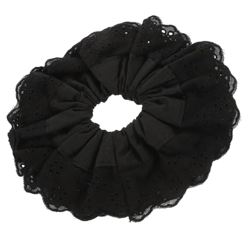 BELLIFFY Cute Lace Hair Scrunchy Elastisches Haargummi Für Frauen Dekorative Haaraccessoires Für Hochzeiten Partys Und Alltag Doppellagige Blumenbordüre BELLIFFY Cute Lace Hair Scrunchy Elastisches Haargummi Für Frauen Dekorative Haaraccessoires Für Hochzeiten Partys Und Alltag Doppellagige Blumenbordüre von BELLIFFY