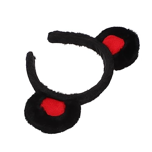 BELLIFFY Kawaii Bärenohren Haarreif Plüschige Tierkopfbedeckung Für Erwachsene Für Cosplay Halloween Geburtstagsfeiern Und Festliche Anlässe von BELLIFFY