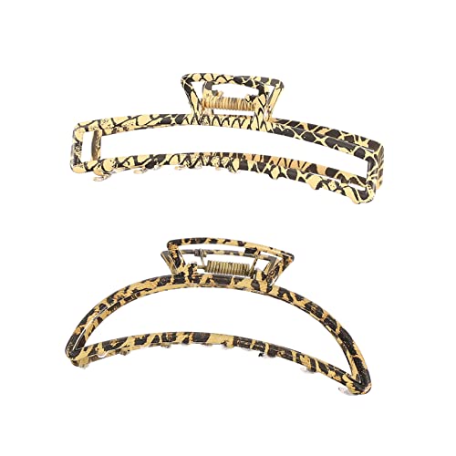 BELLIFFY Leoparden-haarschmuck 2er-pack Damen-clip Leicht Zu Tragende Haarspangen von BELLIFFY