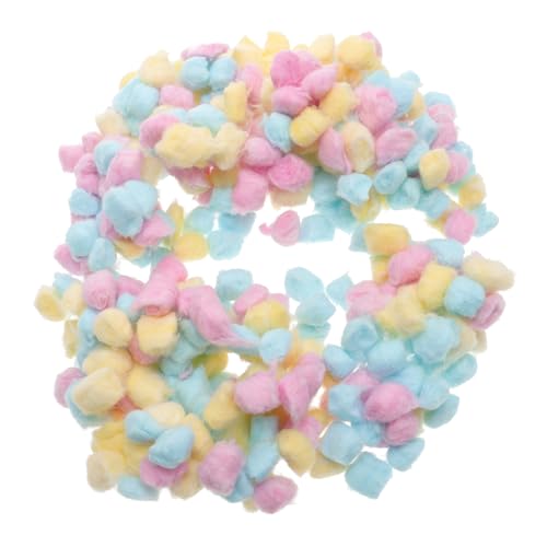 BELLIFFY Farbiger Wattebällchen Für Neugeborene Zum Sanften Waschen Junge Mädchen Gesichts Kleine Wattebällchen Zum Reinigen Und Abschminken von BELLIFFY