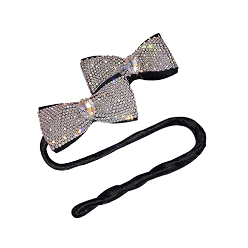 BELLIFFY Diamant Bowknot Bun Maker Haar Donut Bun Shaper für Mädchen Frauen Styling-Tool von BELLIFFY