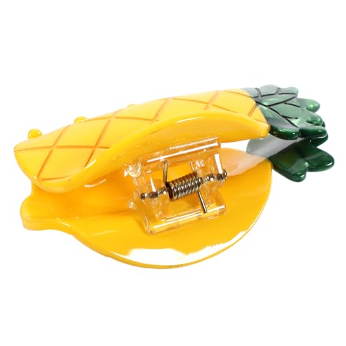 BELLIFFY Fruchtförmige Haarklammer Ananas Design Fester Griff Leicht Kompakt Haarschmuck für Mädchen Frauen Alltag Accessoire von BELLIFFY