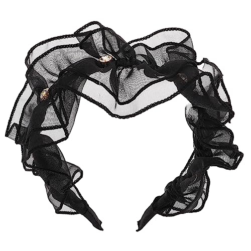 BELLIFFY Garn-Ohr-Stirnband Stirnbänder aus den 1920er Jahren Party-Stirnband Haarbänder für Spitzenstirnband haarband hair-band frauen stirnband Spitzen-Stirnband Stoff Black BELLIFFY Garn-Ohr-Stirnband Stirnbänder aus den 1920er Jahren Party-Stirnband Haarbänder für Spitzenstirnband haarband hair-band frauen stirnband Spitzen-Stirnband Stoff Black von BELLIFFY