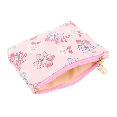 BELLIFFY Kleine Geldbörse Wechseltasche Kosmetiktasche für Damen aus PVC mit Zartem Muster Langlebige Kleiner Münztasche für Täglichen Gebrauch Schule Einkaufen Reisen BELLIFFY Kleine Geldbörse Wechseltasche Kosmetiktasche für Damen aus PVC mit Zartem Muster Langlebige Kleiner Münztasche für Täglichen Gebrauch Schule Einkaufen Reisen von BELLIFFY