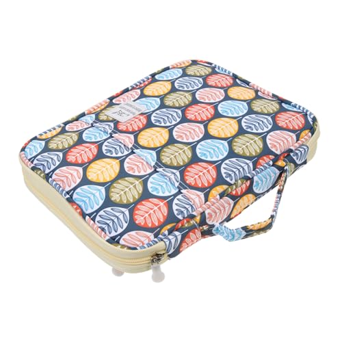 BELLIFFY Großes Federmäppchen Farbenfrohe Stifte und Pinsel Aufbewahrung für Reißverschluss und Leicht zu Reinigen Fächer für Optimale Organisation von BELLIFFY