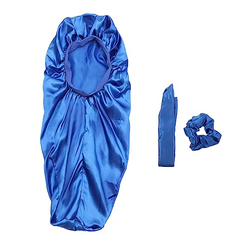 BELLIFFY Haarhaube Nacht Schlafmütze Mit Kreativem Haarseil Leicht Und Bequem Für Glattes Haar von BELLIFFY