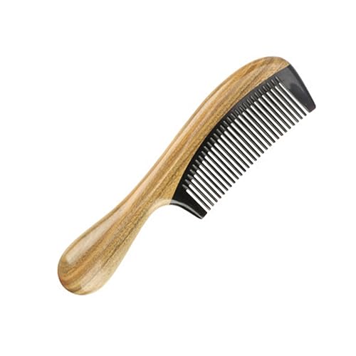 BELLIFFY Haarkamm Zum Stylen Natürliche Haarbürste Aus Holz Statischer Friseurkammgriff Haarkamm Für Erwachsene Und Kinder 18 Cm von BELLIFFY