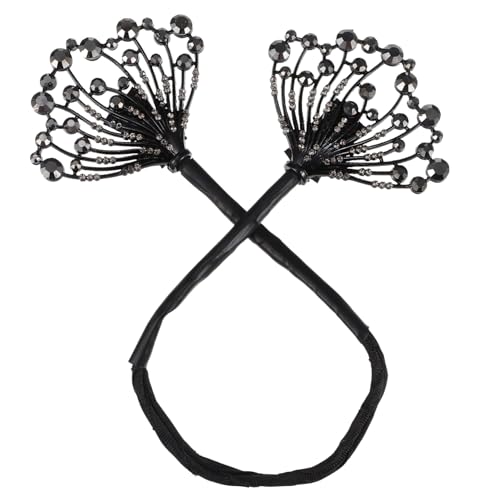 BELLIFFY Rutschfest Haarstyling Zubehör Accessoire Clips Haare Haarknoten-maker Drehen Haarstab Fester Spange Modischer Haarband Haarwickel Dekoration Haarspange Stoff von BELLIFFY