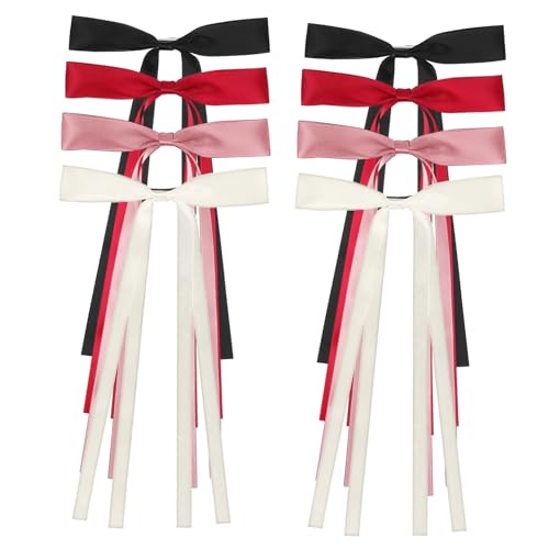 BELLIFFY 8stücke Teiliges Haarschleifen Für Damen Kleine Haarspangen Verschiedenen Farben Hautfarben Vielseitige Haaraccessoires Für Alltag Und Besondere Anlässe von BELLIFFY