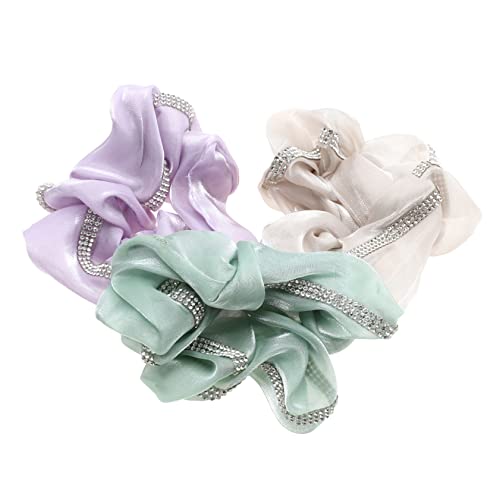BELLIFFY 3stücke Haarseile Mit -design Elastische Haargummis Für Damen Haar-accessoires Als Schmuck Für Pferdeschwanz BELLIFFY 3stücke Haarseile Mit -design Elastische Haargummis Für Damen Haar-accessoires Als Schmuck Für Pferdeschwanz von BELLIFFY