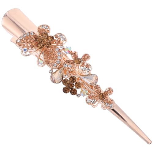 BELLIFFY Metall Haarspange Schmetterling Bling Haarschmuck Für Damen Große Dekorative Haarspangen Glitzer Haarspange Für Dünnes Haar Stilvolles Haaraccessoire Für Hochzeiten Und Partys von BELLIFFY