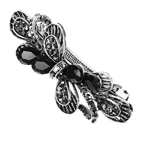 BELLIFFY Jeweled Barrette Wasserfall Haarklammer Mit Strass Luxus Haarschmuck Für Frauen Für Hochzeiten Und Besondere Anlässe Glänzend Und Elegant von BELLIFFY