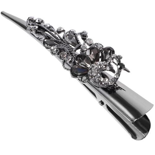 BELLIFFY Große Haarspange Für Damen Elegante Rutschfeste Haarklammer Mit Strass Vielseitige Haaraccessoires Für Verschiedene Frisuren Und Anlässe Für Partys Hochzeiten Und Alltag von BELLIFFY