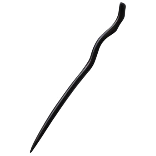 BELLIFFY Retro Holz Haarnadel Für Frauen Lange Haarstäbe Für Hochsteckfrisuren Elegantes Haarschmuck Damen Haaraccessoires Für Besondere Anlässe von BELLIFFY