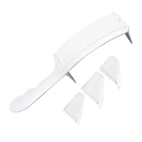 BELLIFFY Haarschneidekamm Set Für Männer Mit Verstellbarem Kamm Gebogener Haarkamm Für Herren Friseurkamm Reisekamm Herren-stylingkamm Bartkamm Professionelle Schneidekämme von BELLIFFY