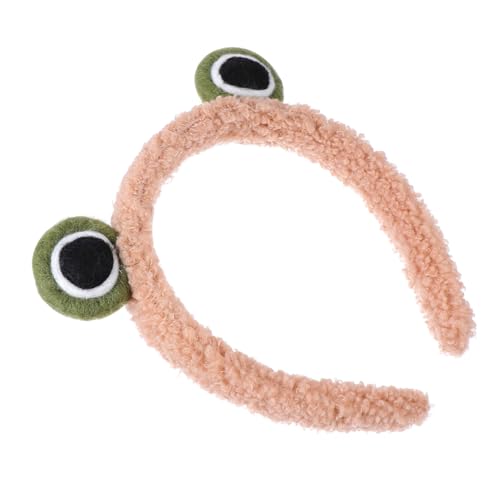 BELLIFFY Froschaugen Stirnband Ebene Haarreif Filz Cartoon Cosplay Kostüm Kinder Haare Accessoires Frosch Lustig von BELLIFFY