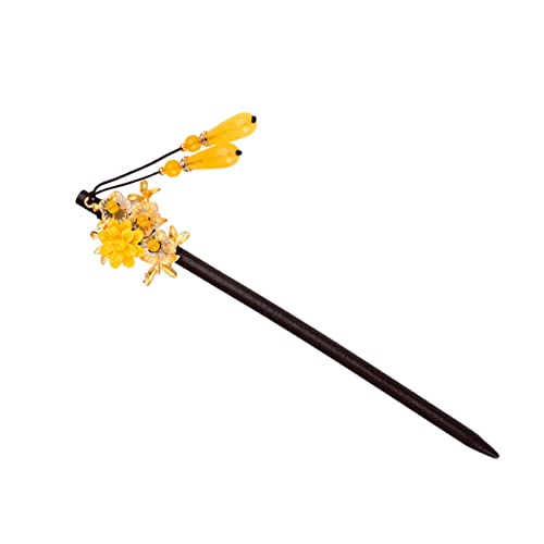 BELLIFFY Antikes Haarstäbchen Im Vintage-stil Quasten-haarnadel Für Frauen Chinesische Festival-haarspange Cosplay-kopfschmuck-accessoire von BELLIFFY