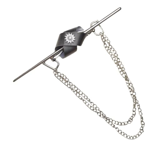 BELLIFFY Kette Bogen Haarnadel Für Frauen Kopfschmuck Haarschmuck Haar Dekoration Mit Schleife Accessoire Für Alltag Und Party von BELLIFFY