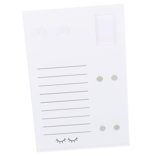 BELLIFFY Klebetisch Wimpernbrett Wimpernpinzette Magnetisches Werkzeug Wimpernverlängerungstabletts Wimpernverlängerungswerkzeuge Make Up Organizer Magnetisches Design von BELLIFFY