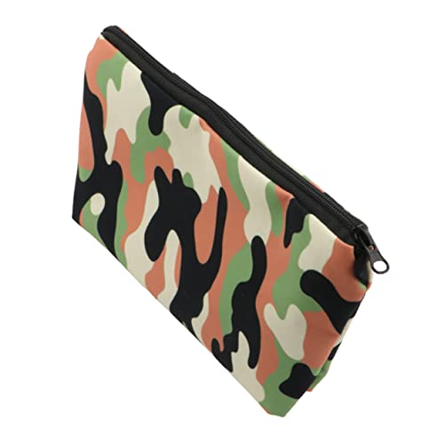 BELLIFFY Camouflage Kosmetiktasche wasserdichte Tragbare Makeup-Bag Mit Reißverschluss Für Reisen Multifunktionale Aufbewahrung Für Damen Und Herren Für Toilettenartikel Und von BELLIFFY