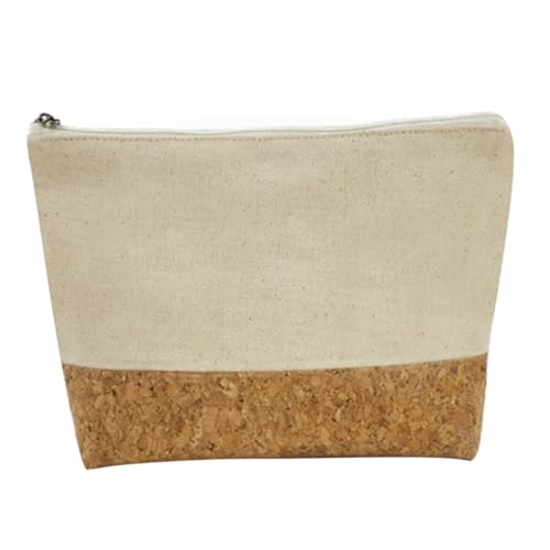 BELLIFFY Kosmetiktasche aus Baumwolle Kompakt Tragbar Reise Kulturbeutel für Mädchen Pflege und Make Up Tasche von BELLIFFY