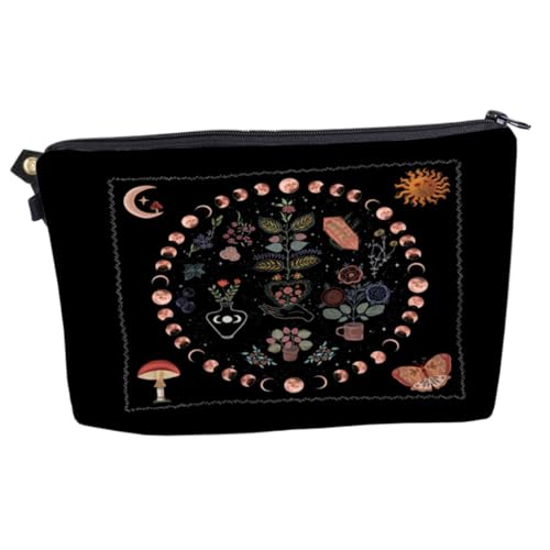 BELLIFFY Reise-kulturtasche Mit Blumenmotiv Tragbare Make-up-Tasche Für Damen Robust Und Modisch von BELLIFFY