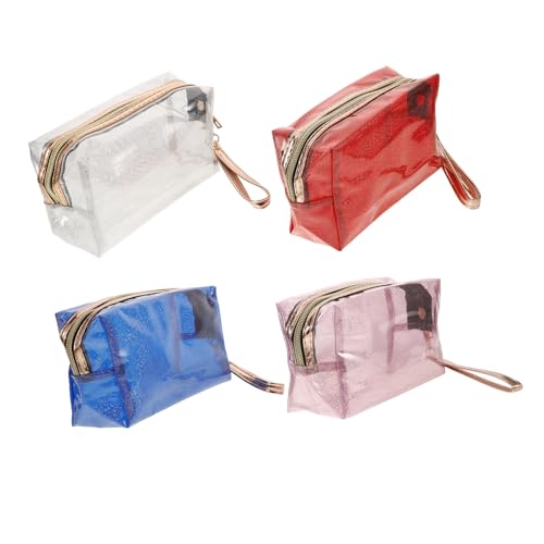 BELLIFFY 4stücke Holografische Schminktasche Irisierende Kosmetik Organizer Reise-kulturtasche Aufbewahrungstasche Für Kosmetika Lotionen Lippenstifte BELLIFFY 4stücke Holografische Schminktasche Irisierende Kosmetik Organizer Reise-kulturtasche Aufbewahrungstasche Für Kosmetika Lotionen Lippenstifte von BELLIFFY
