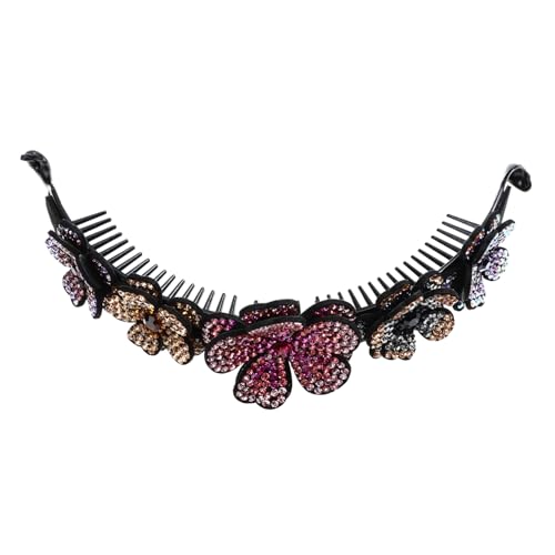 BELLIFFY Blumen Haarschmuck Pferdeschwanzhalter Für Damen Clip Manschette Haardekor Sport Reisen Hochzeit Geburtstag Weihnachten von BELLIFFY