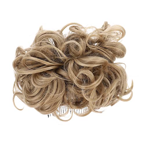 BELLIFFY Kurzes Damen-kunsthaar Lockige Perücke Modischer Haar-schmuck Für Freizeit Einfache Anwendung Für Selbstgemachte Frisuren von BELLIFFY