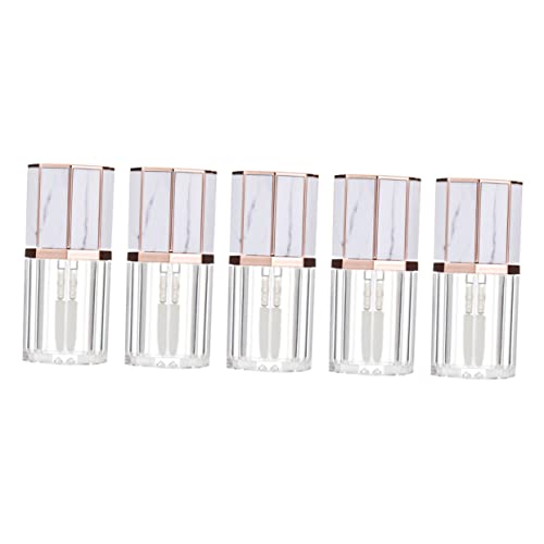 BELLIFFY Leere Lip Gloss Flaschen DIY Marmor Lippen Gloss Behälter Für Make up Und Tägliche Anwendung Von Frauen Ideal Für Reisen Und Kosmetikaufbewahrung von BELLIFFY