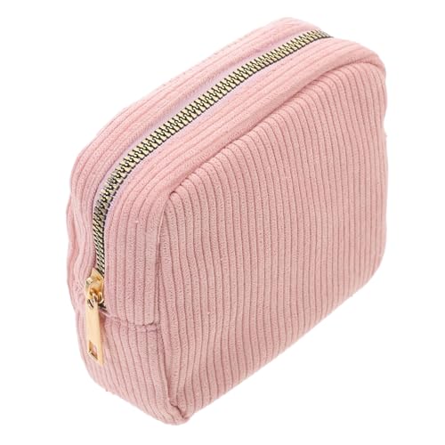 BELLIFFY Kosmetik Tasche Aus Cord Für Reisen Praktische Aufbewahrung Für Make-up Und Toilettenartikel Für Frauen Und Familien Farbton von BELLIFFY