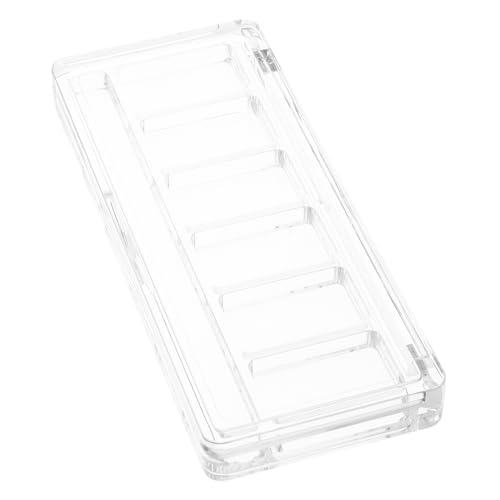BELLIFFY Lidschattenpalette Leere Make-up-palette Transparent Sechs Fächer Für Lidschatten Rouge Und Concealer Kunststoffetui Für Reisen von BELLIFFY