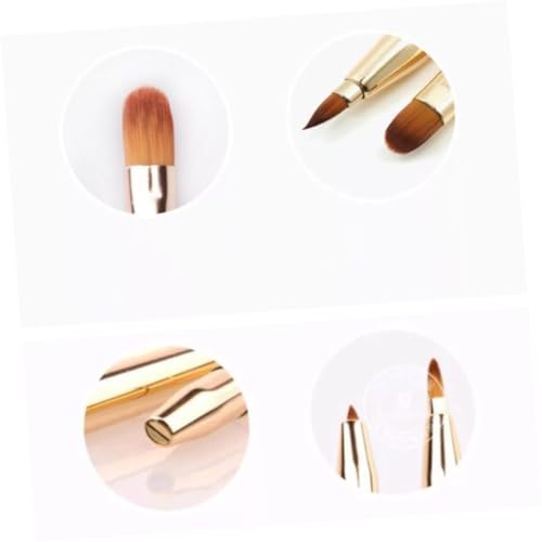 BELLIFFY Doppelseitiger Lippenpinsel Einziehbarer Make-up-pinsel Kosmetikpinsel Für Frauen Und Mädchen BELLIFFY Doppelseitiger Lippenpinsel Einziehbarer Make-up-pinsel Kosmetikpinsel Für Frauen Und Mädchen von BELLIFFY