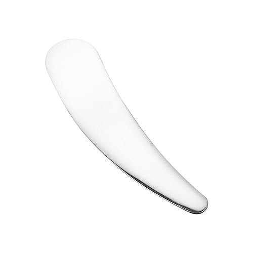 BELLIFFY Löffel Für Augencreme Kosmetiklöffel Aus Metall Gesichtsmaskenlöffel Make-up-zubehör Hautpflegewerkzeug Zum Auftragen Von Cremes Und Lotionen Einfach Zu Verwenden Pflegen Tragbar f von BELLIFFY