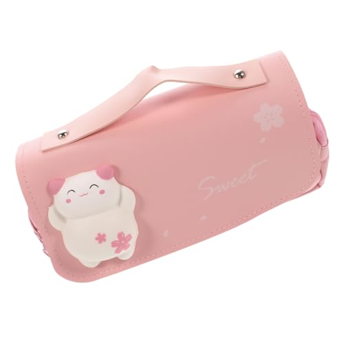 BELLIFFY Kawaii Federmäppchen Tragbares Stiftetui Aus Canvas Stressabbau Stiftetui Multifunktionales Federmäppchen Ideal Für Schule Und Büro von BELLIFFY