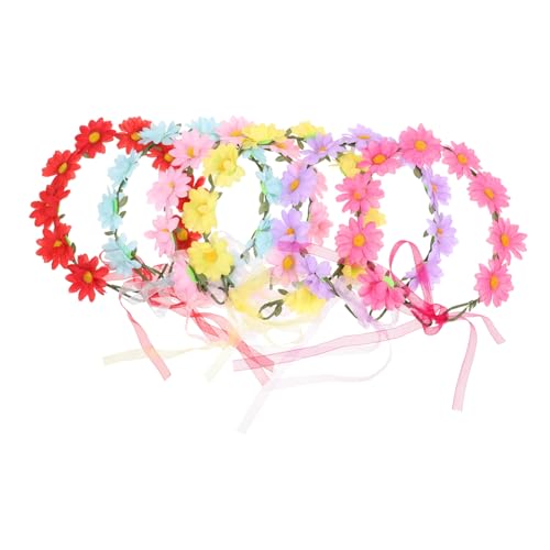 BELLIFFY Margeriten-stirnband Aus Stoff Mädchen-haarband Für Fotografie Simuliertes Margeriten-haarband Als Accessoire von BELLIFFY