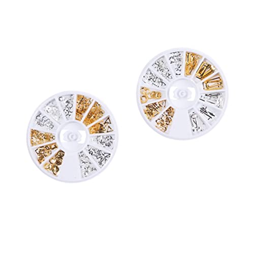 BELLIFFY Metallnieten Für Nägel Kreative Nietendekoration Maniküre-nieten Fingernagel-patch Für Den Salon Oder Den Heimgebrauch von BELLIFFY