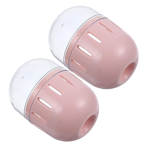 BELLIFFY 2stücke Silikon-make-up-eierhalter Puderquasten-organizer Mit Deckel Aufbewahrungsbox Für Make-up-schwamm Tragbare Schwamm-eier-hülle Atmungsaktive Make-up-eier-schutzhülle von BELLIFFY